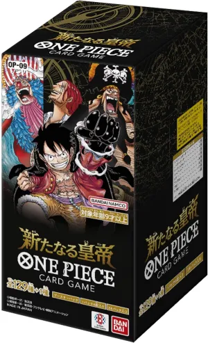 "One Piece" Card Game Booster Pack -EMPERORS IN THE NEW WORLD- OP-09 Collector's Find Unboxing Surprise Find Reveal