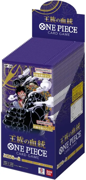 Collectible Find Series "One Piece" Card Game Booster Pack Royal Blood OP-10