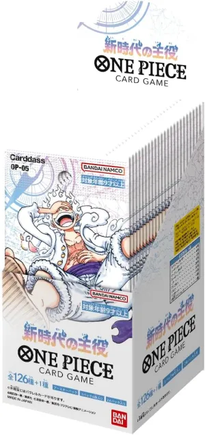 "One Piece" Card Game Protagonist of the New Generation OP-05 (BOX) Surprise Find Display Limited Find Series