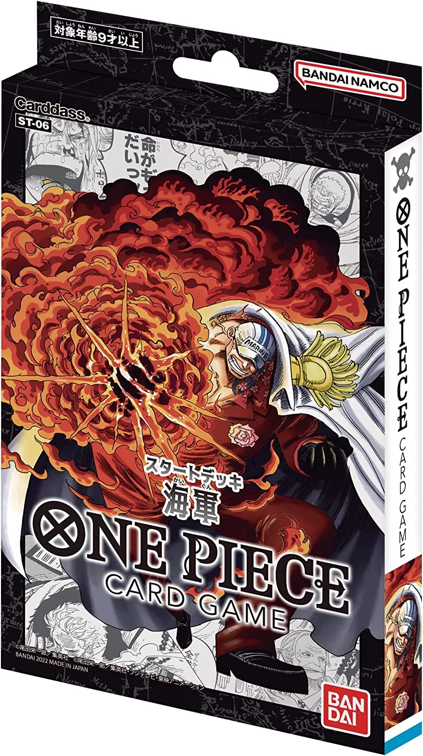 Toy Drop Display Mystery Series Series "One Piece" Card Game Start Deck Marine ST-06
