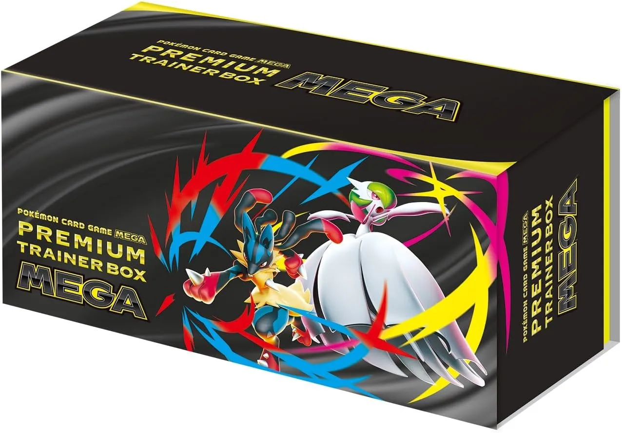 "Pokemon Card Game MEGA" Premium Trainer Box MEGA Surprise Drop Opening