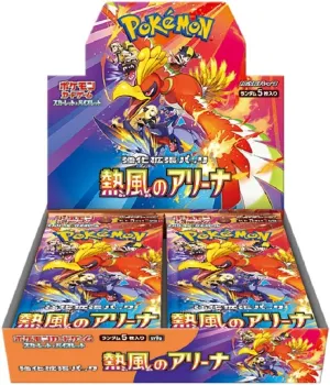 "Pokemon Card Game Scarlet & Violet" Expansion Pack Hot Air Arena Hidden Drop Discovery Collector's Find Display