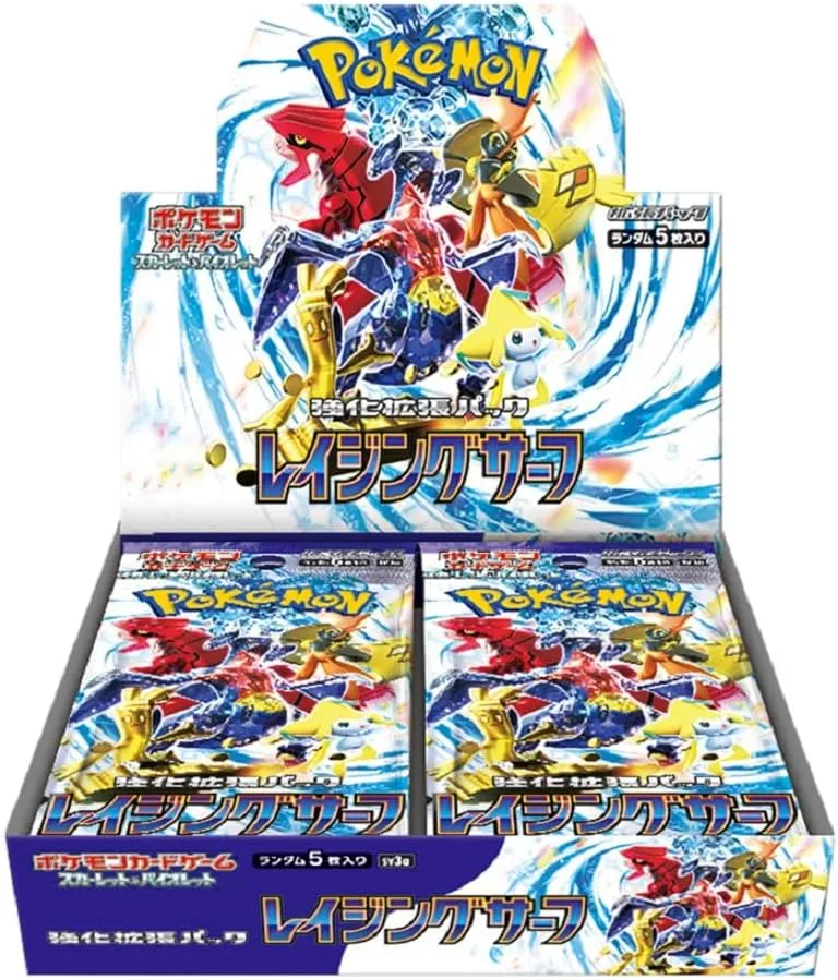 Hidden Pack Discovery Limited Series Release "Pokemon Card Game Scarlet & Violet" Strengthening Expansion Pack Raging Surf