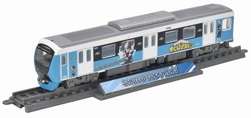 Railway Collection "My Hero Academia" x Shizuoka Railway Todoroki Shoto Underground Scene Unicorn Statue