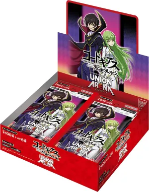 Random Toy Find UNION ARENA "Code Geass Lelouch of the Rebellion" Booster Pack UA01BT (1 box: 20 packs)