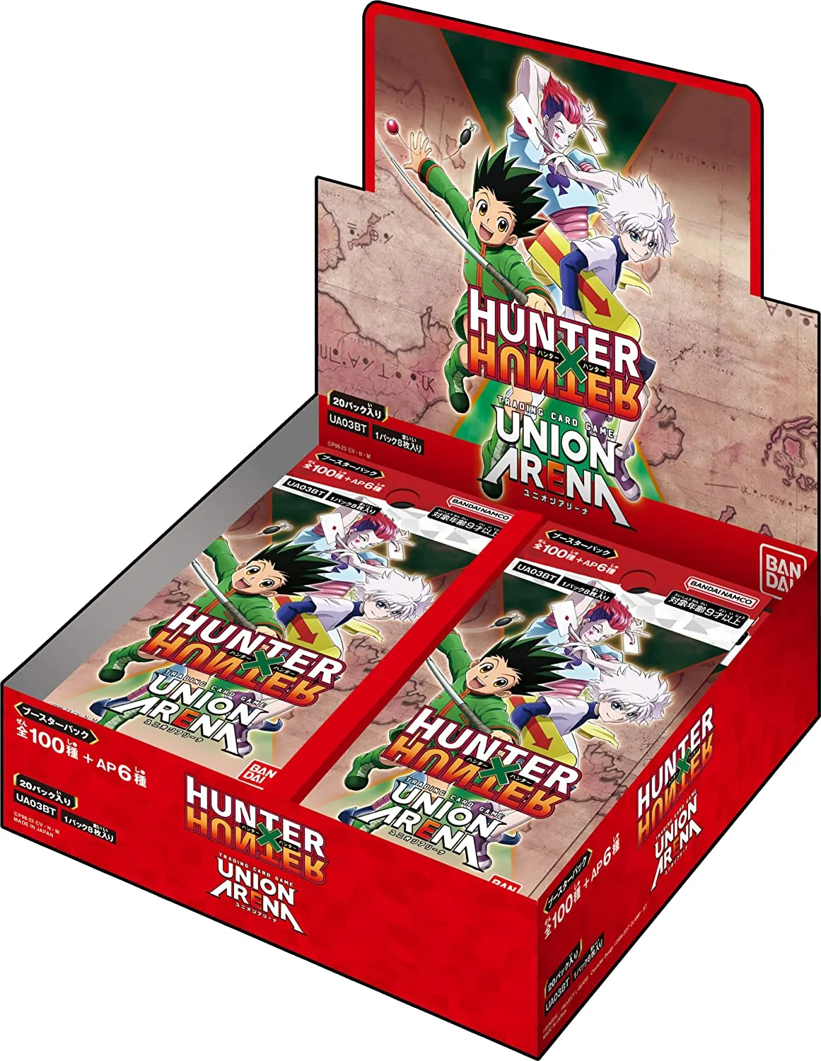 Limited Toy Release UNION ARENA "Hunter x Hunter" Booster Pack UA03BT (1 box: 20 packs)