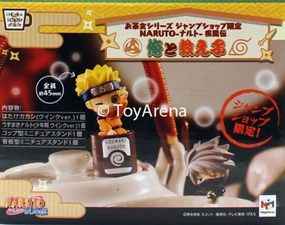 Megahouse Naruto Kakashi Set Naruto Ochatomo Special Edition Set of 2 Multi Pack Gold Leaf