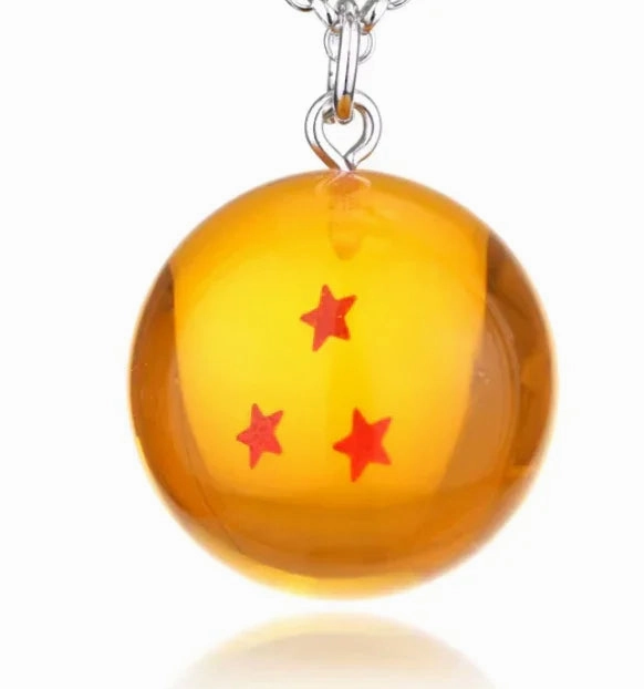 Glass Art Kaiju Statue Necklace | Dragon Ball | Dragon Balls