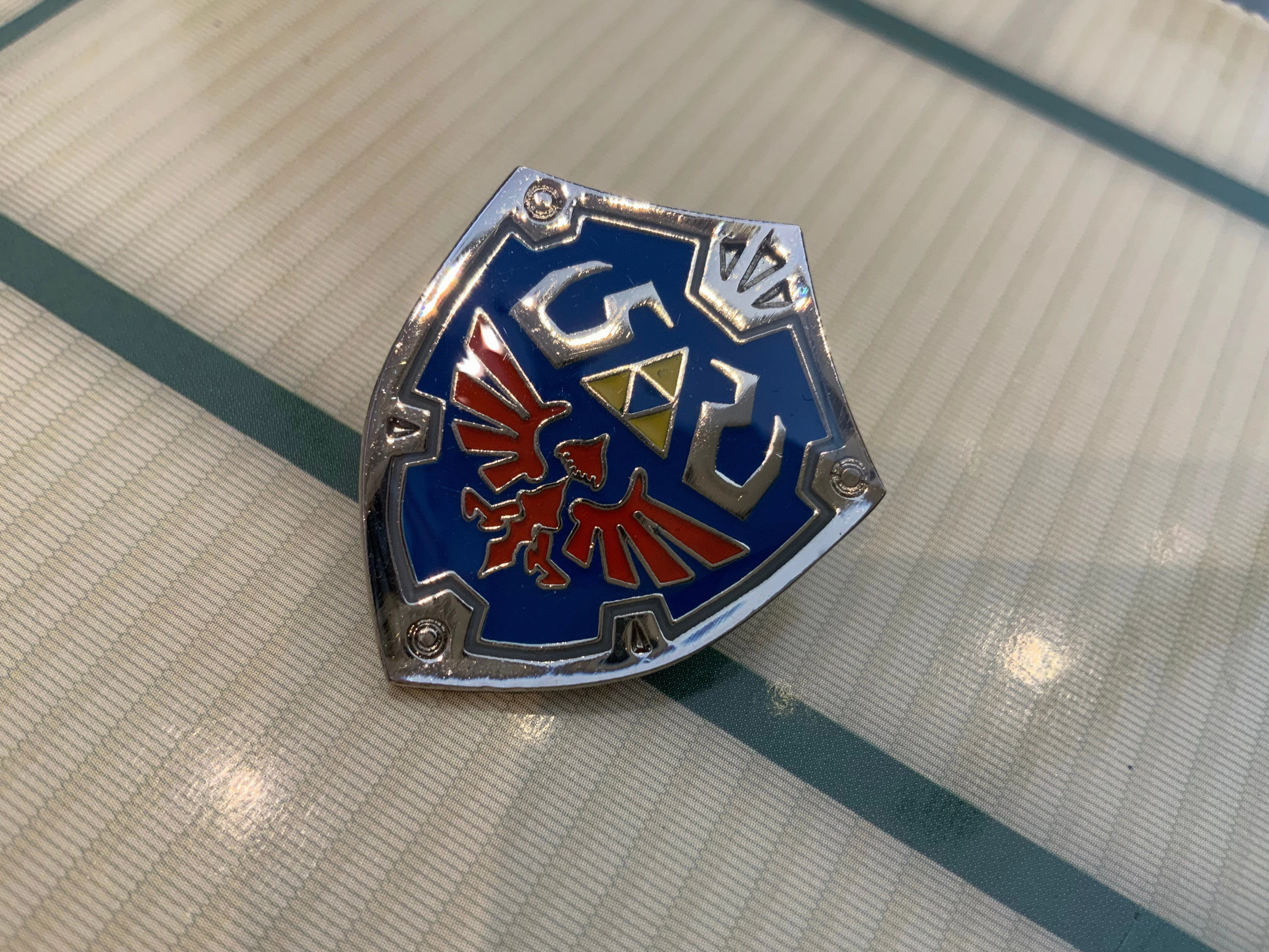 Chibi Merchandise Legend of Zelda Emblem Pins 6 Pieces Set (In-stock)