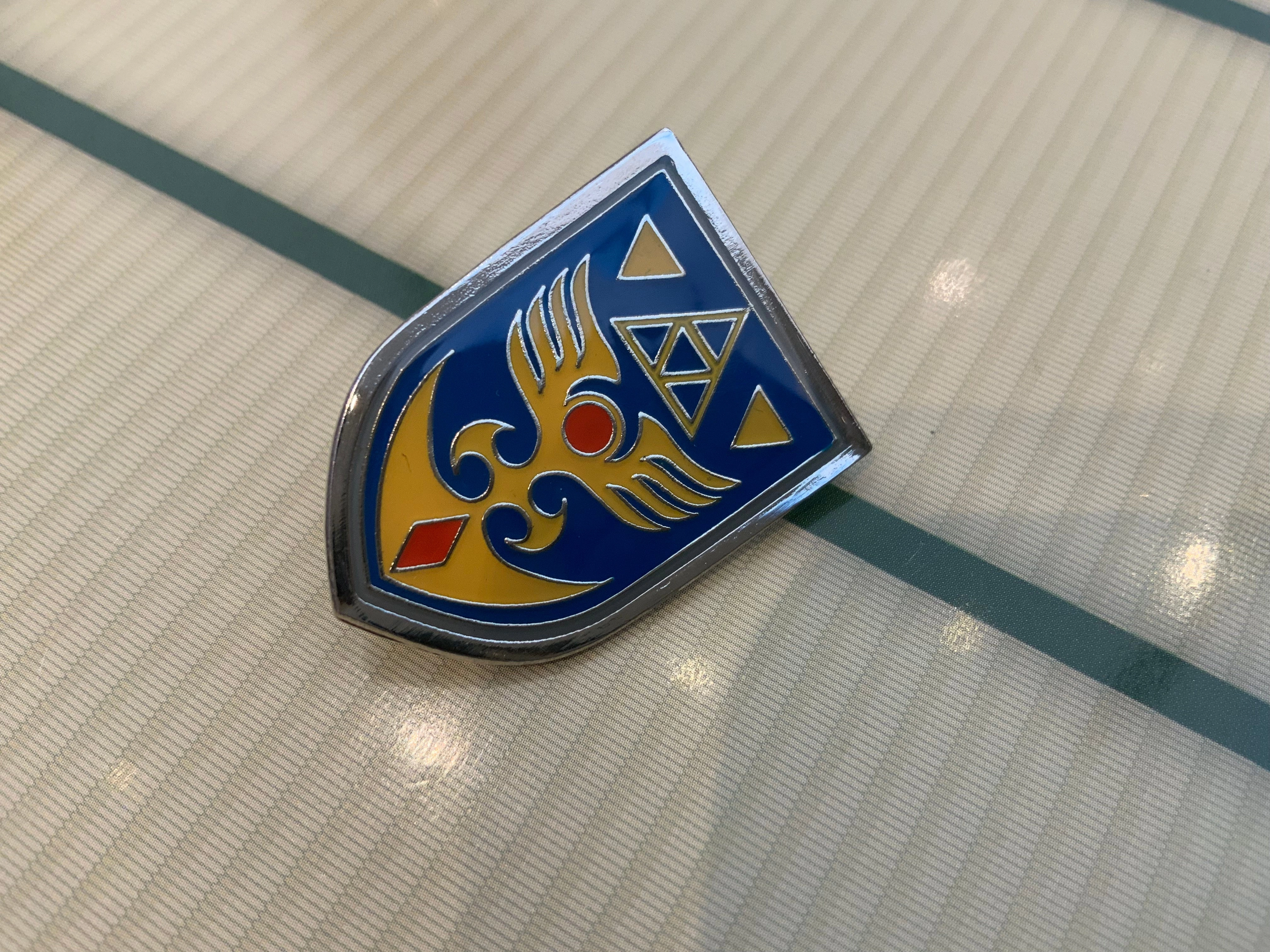 Legend of Zelda Emblem Pins 6 Pieces Set (In-stock) Chibi Hobby