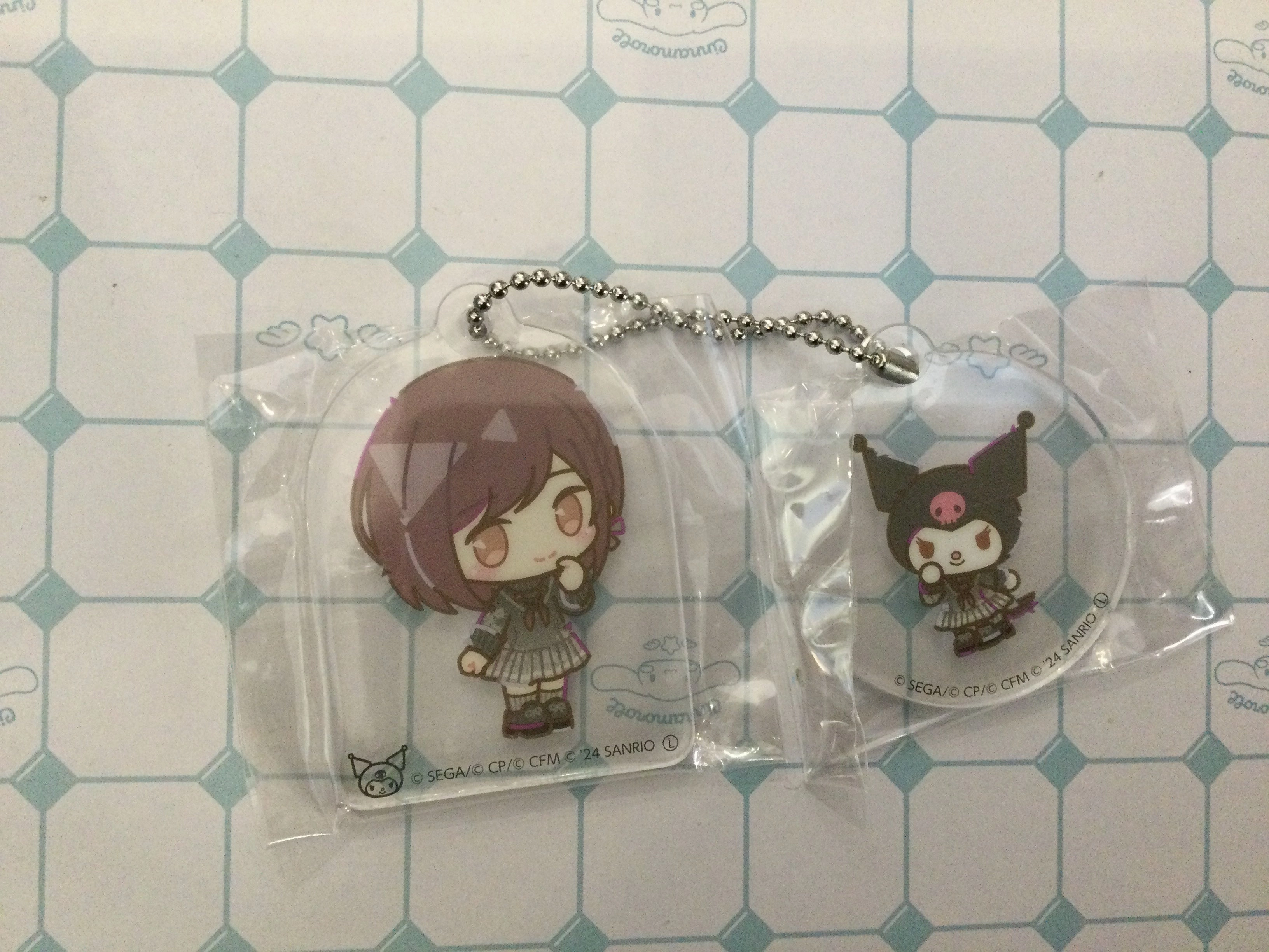 Sanrio x Project Sekai Characters Hatsune Miku Virtual Singer x 25-ji Nightcord de Acrylic Keychain 10 Pieces Set (In-stock) Chibi Collectible Collectible Decor