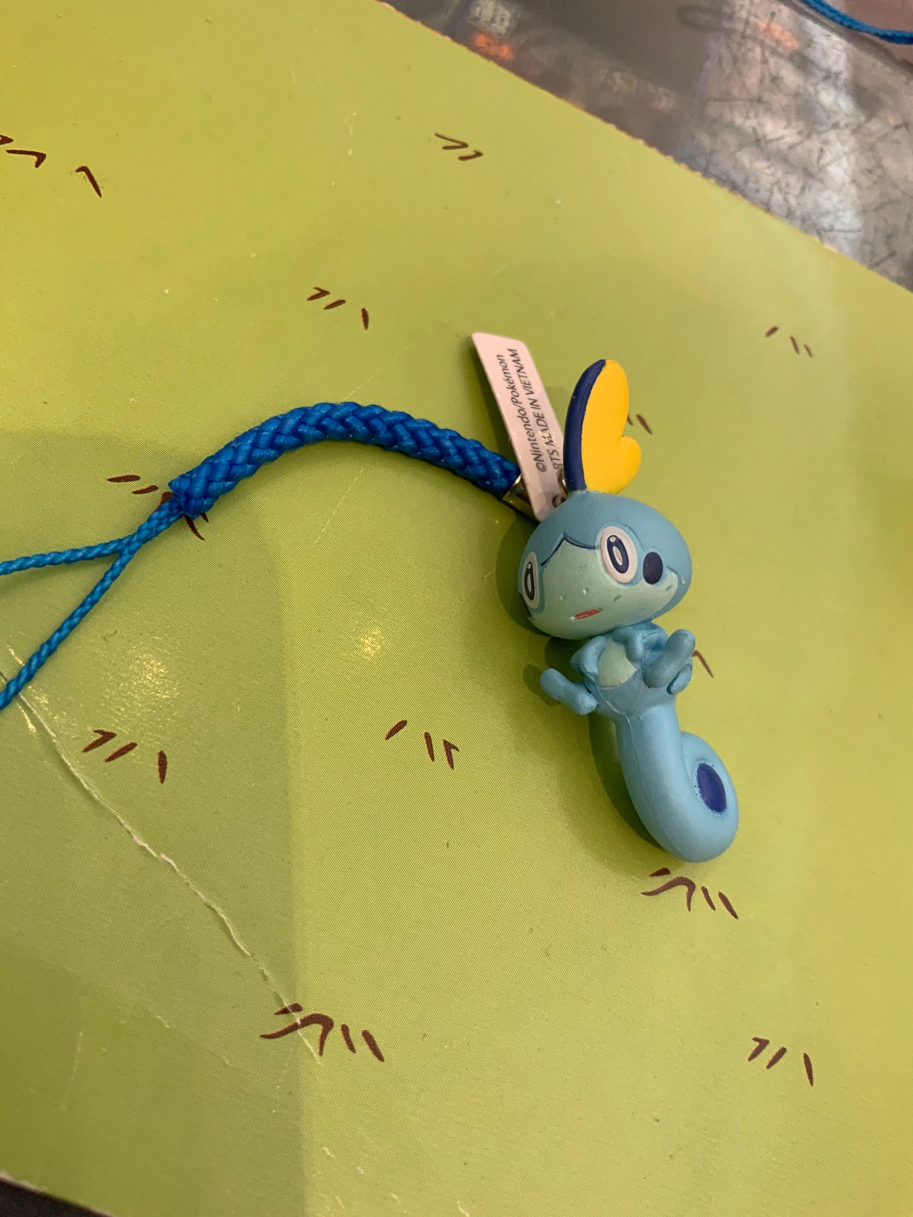 Pokemon Sword and Shield New Adventure Character Figure Keychain 5 Pieces Set (In-stock) Weapon Prop