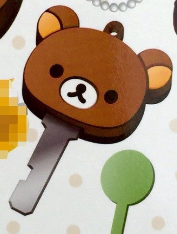 Rilakkuma and Friends Keycap 5 Pieces Set (In-stock) Engineering Toy Stylized Art