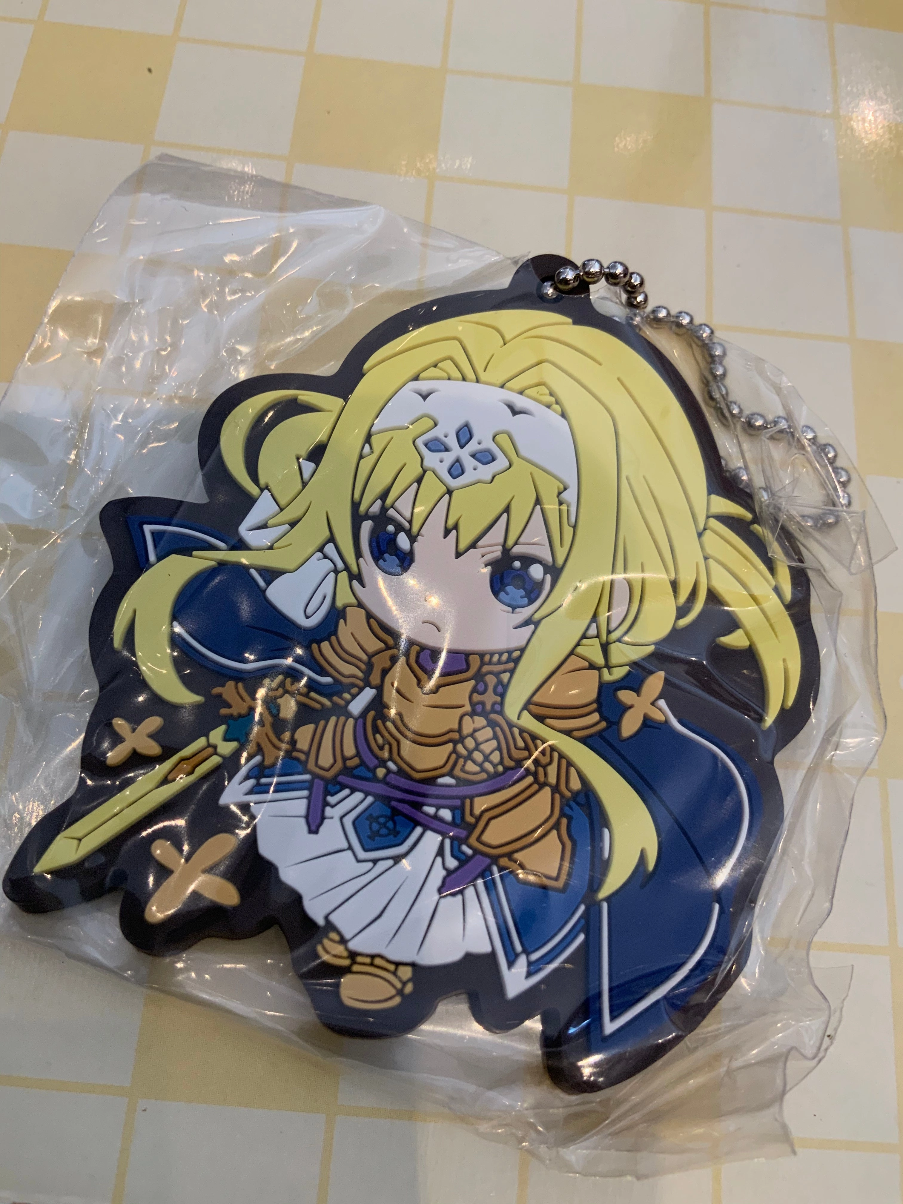 Sword Art Online Alicization War of Under World Rubber Keychain 6 Pieces Set (In-stock) Fan Favorite