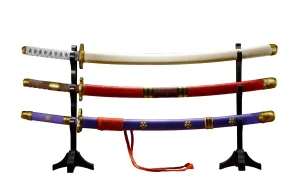 Bandai PROPLICA One Piece Roronoa Zoro Three Sword Style (Wado Ichimonji, Sandai Kitetsu, Enma) Set of 3 Anime Hobby Collectible Item