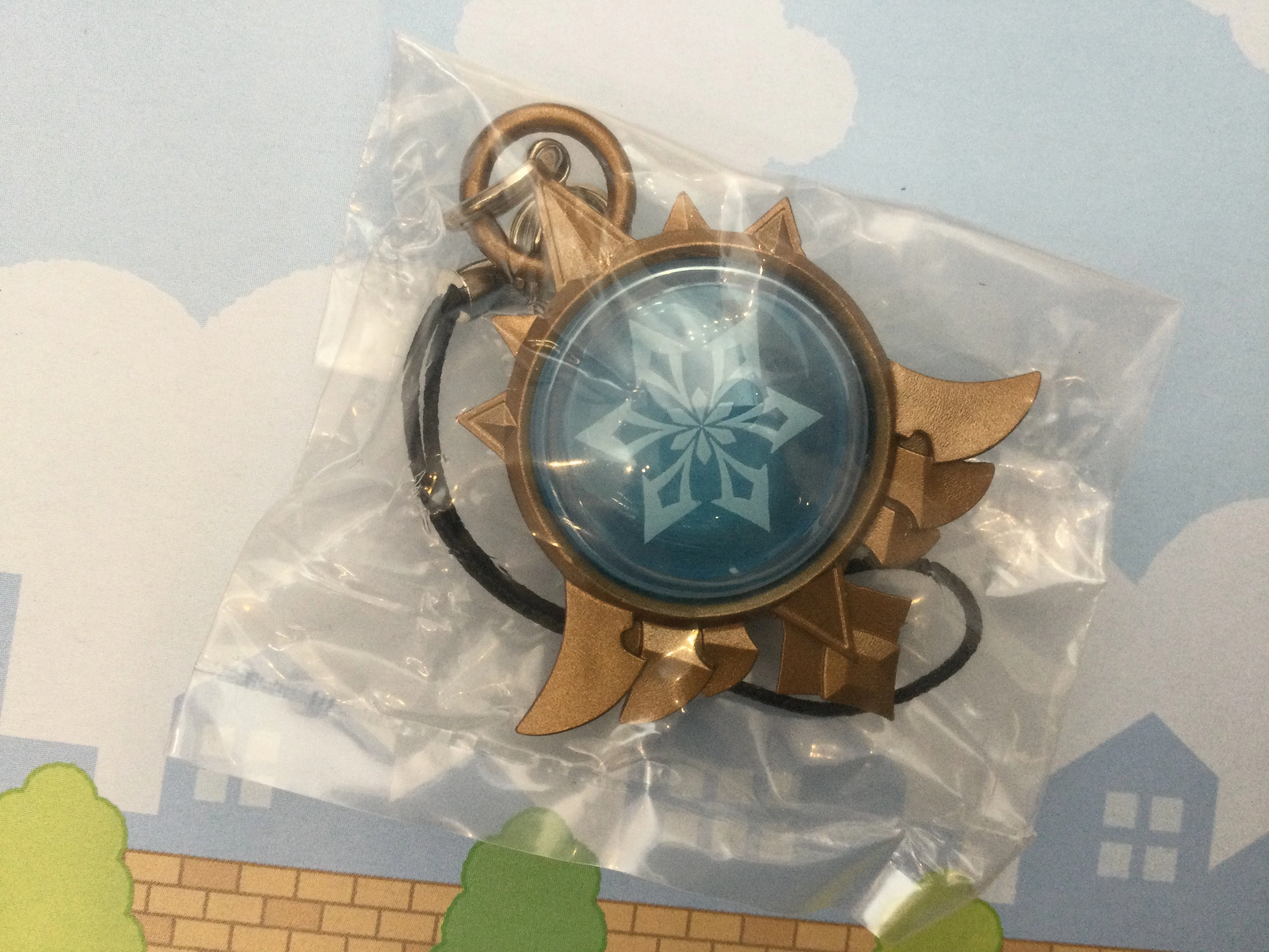 Genshin Impact Visions Figure Keychain Mondstadt Ver. 6 Pieces Set (In-stock) Miniature Figure Super Deformed