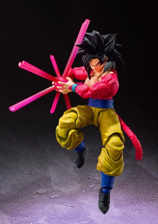 Rustic style S.H. Figuarts Dragon Ball GT Super Saiyan 4 (SS4) Goku Action Figure