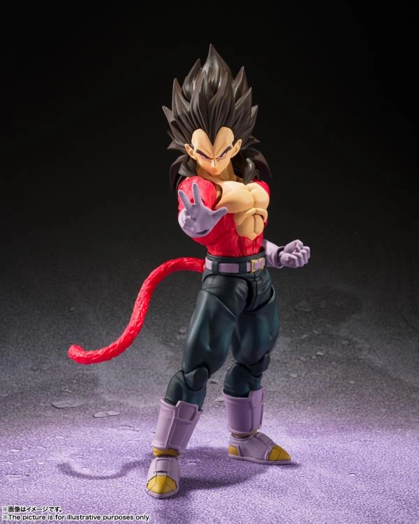 Historic Replica S.H. Figuarts Dragon Ball GT Super Saiyan 4 (SS4) Vegeta Action Figure