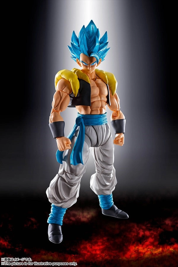 Robot Sculpture S.H. Figuarts Dragon Ball Super Saiyan God Super Saiyan Gogeta Bandai Action Figure