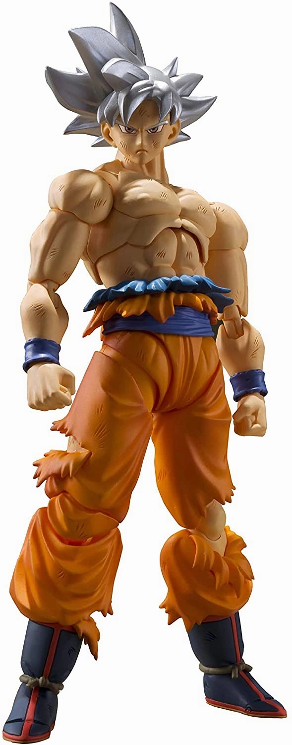 S.H. Figuarts Dragon Ball Super Son Goku Ultra Instinct Action Figure USA Ver Themed Exhibit Assembly Required
