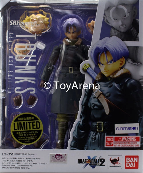 S.H. Figuarts Dragon Ball Xenoverse Trunks Xenoverse Ver. Figure Award winning