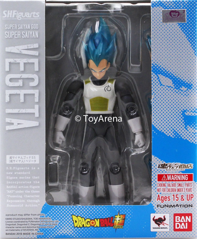 S.H. Figuarts Dragon Ball Z Resurrection of F Super Saiyan God Vegeta Action Figure Monster Figure Gallery Art
