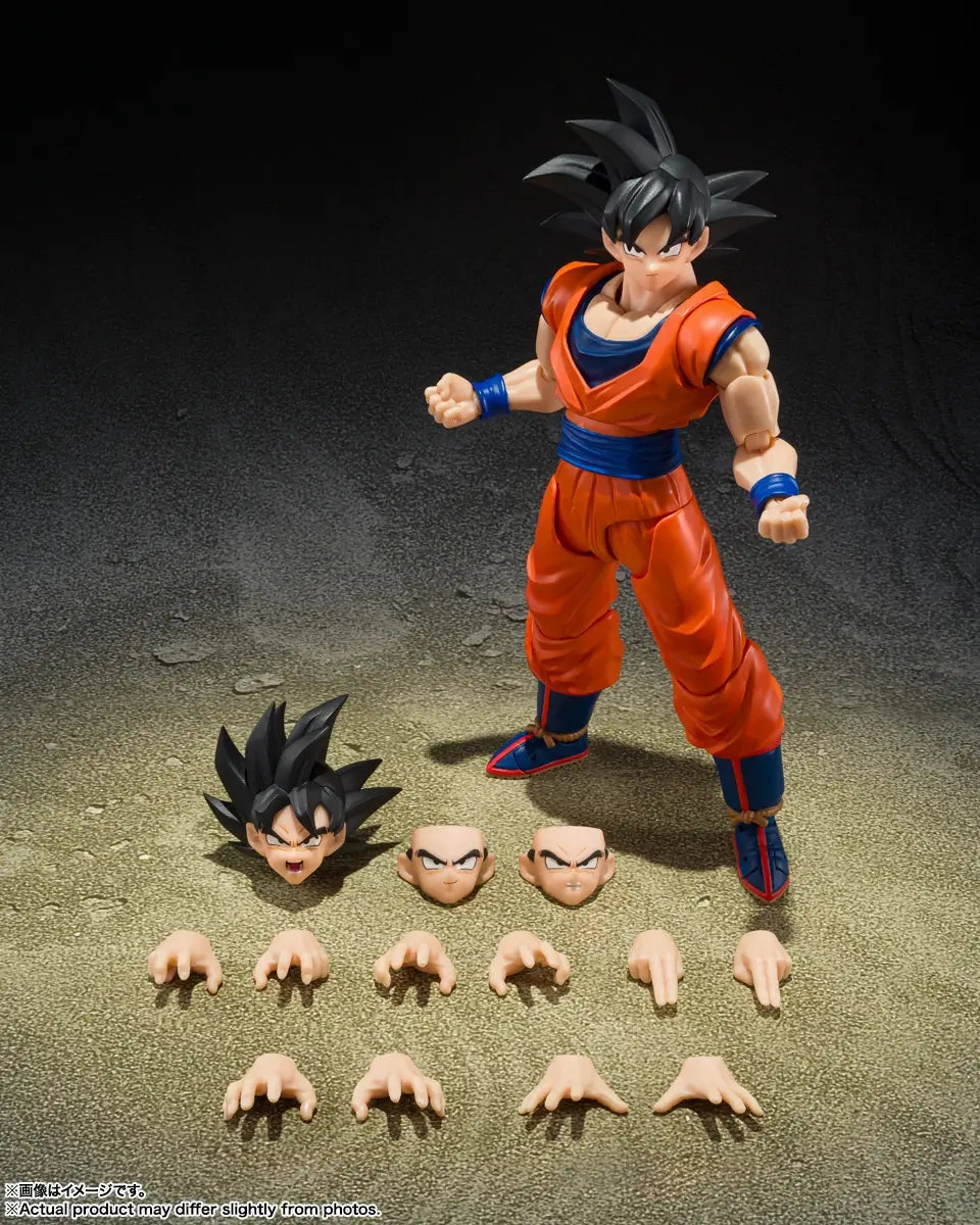Sports Memorabilia S.H. Figuarts Dragon Ball Z Son Goku (Kind-hearted Saiyan) Action Figure
