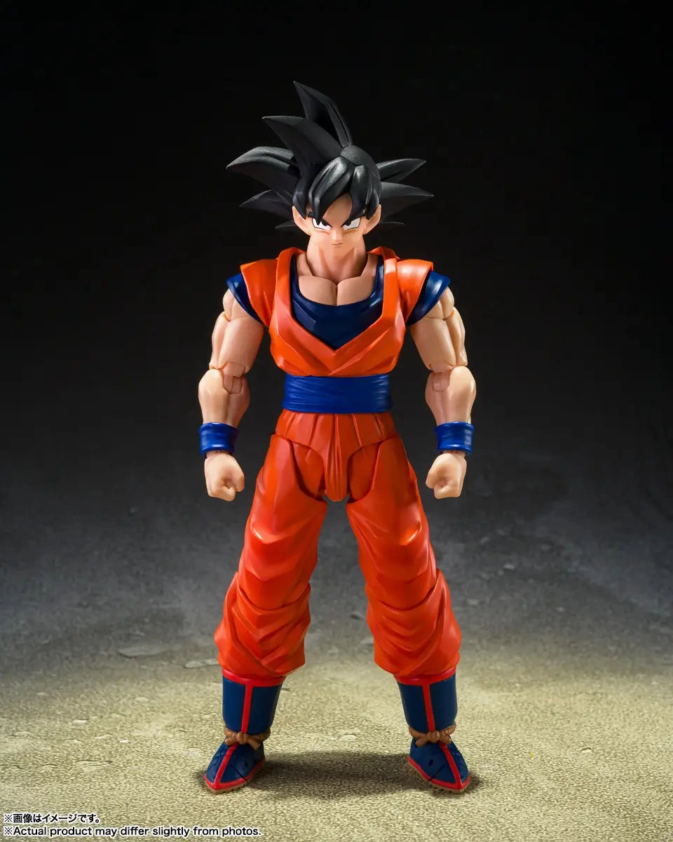 S.H. Figuarts Dragon Ball Z Son Goku (Kind-hearted Saiyan) Action Figure Vinyl Figure