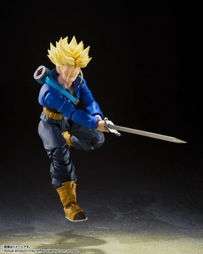 Gaming Decor S.H. Figuarts Dragon Ball Z Super Saiyan Trunks -The Boy From The Future- (Reissue) Action Figure