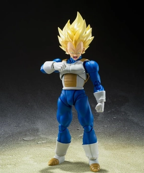 Blog Feature PVC Product S.H. Figuarts Dragon Ball Z Super Saiyan Vegeta (Awakening Super Saiyan Blood) Action Figure