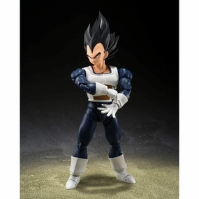 Home Office Movie Item S.H. Figuarts Dragon Ball Z Vegeta (Older Style Battle Clothes) Action Figure Exclusive
