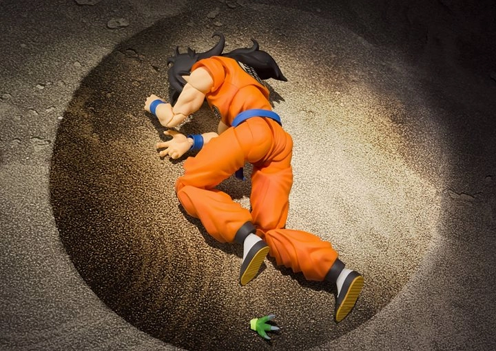 S.H. Figuarts Dragon Ball  Z Yamcha and Saibamen Action Figure Digital Art