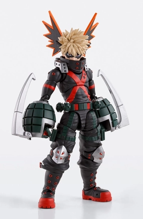 S.H. Figuarts My Hero Academia Katsuki Bakugo Action Figure Movie Collection Convention Exclusive
