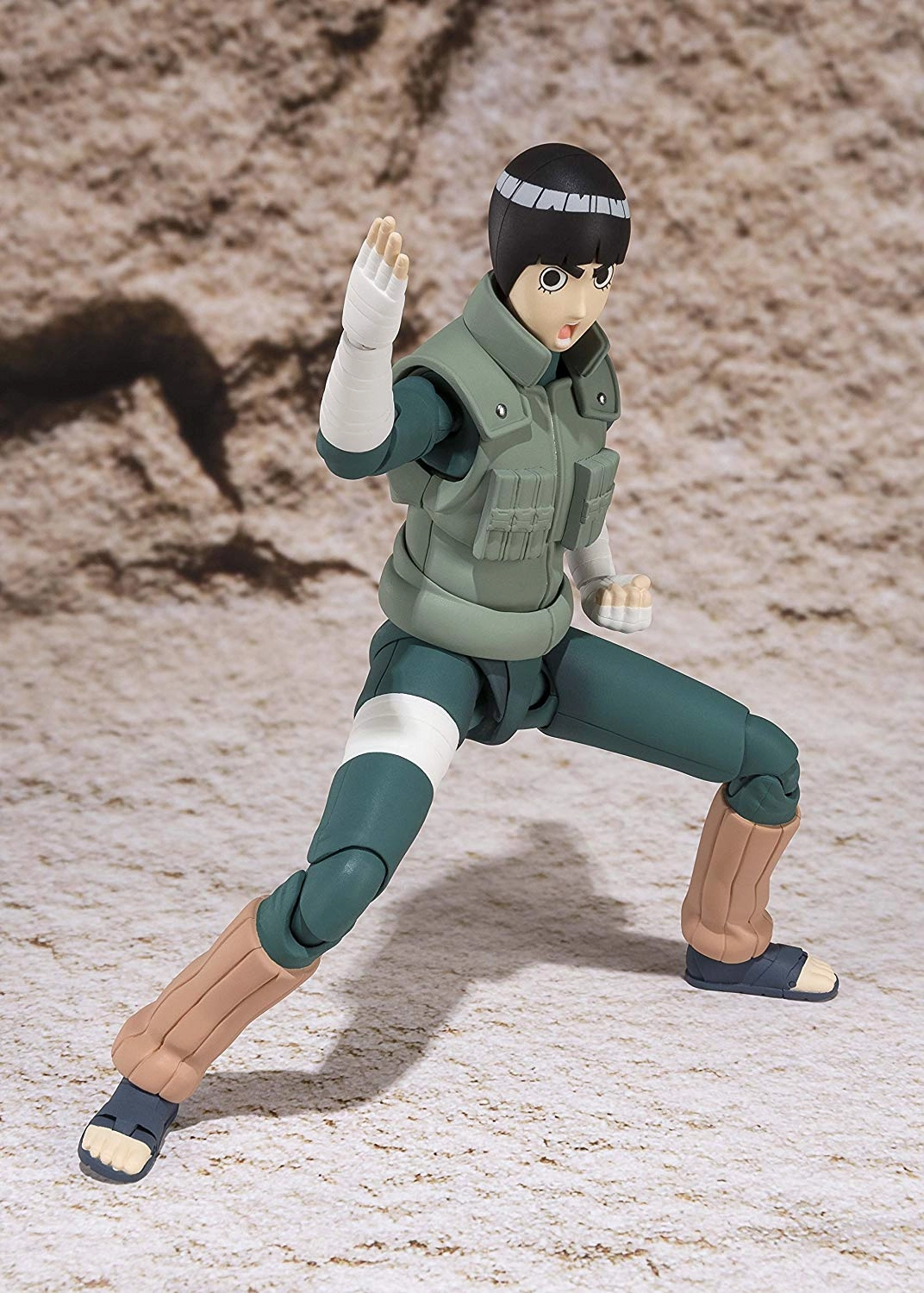 Immersive experience S.H. Figuarts Naruto Rock Lee Action Figure