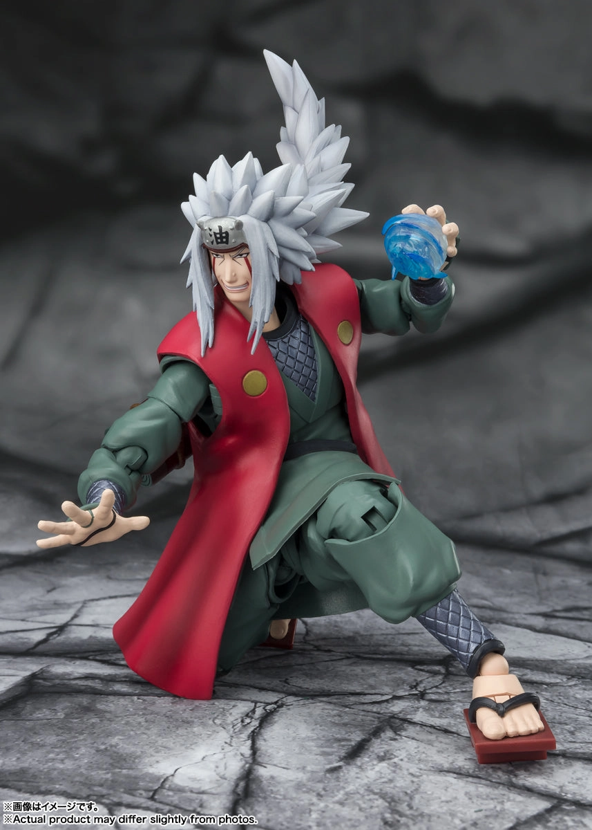 Robot Showcase Deity Statue S.H. Figuarts Naruto: Shippuden Jiraiya (Ero-Sennin) Exclusive Edition Action Figure