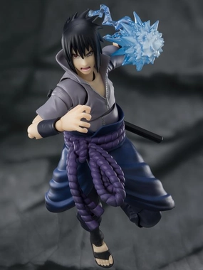 PVC Merchandise S.H. Figuarts Naruto: Shippuden Sasuke Uchiha - He Who Bears all Hatred- (Reissue) Action Figure