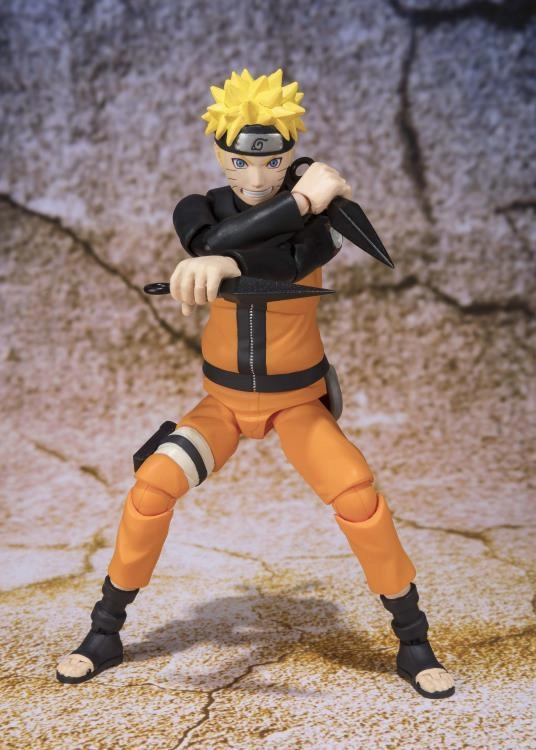S.H. Figuarts Naruto Uzumaki Action Figure (Best Selection New Packaging Ver.) Miniature Goods