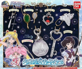 Pop Icon Limited Product Sailor Moon Crystal Henshin Goods Figure Keychain 6 Pieces Set (In-stock)