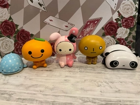 San-X Family Characters Small Figure 5 Pieces Set (In-stock) Designer Hobby Action Character