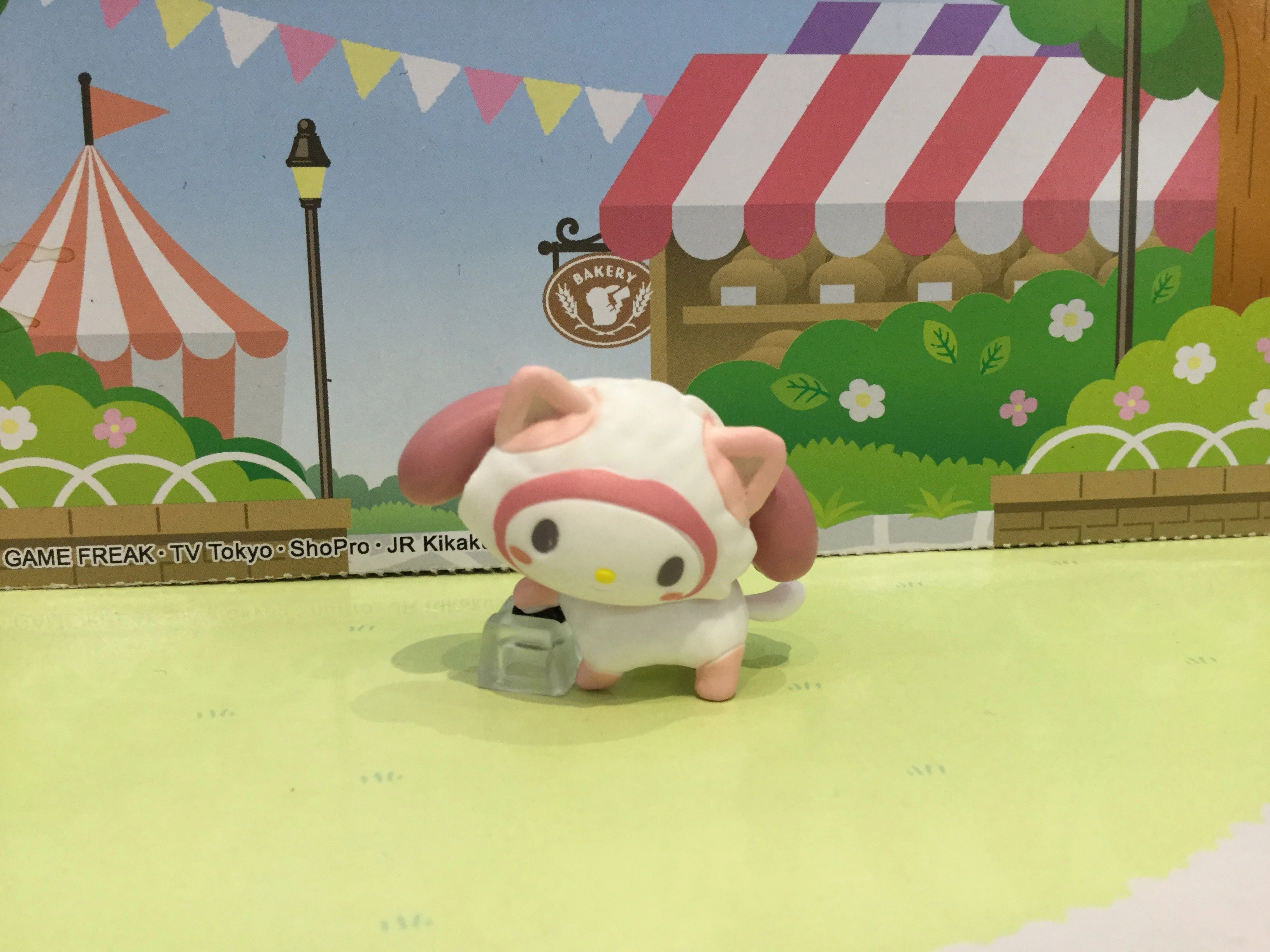 Sanrio Characters Cat Style Figure 5 Pieces Set (In-stock) Plush Companion Interchangeable Part