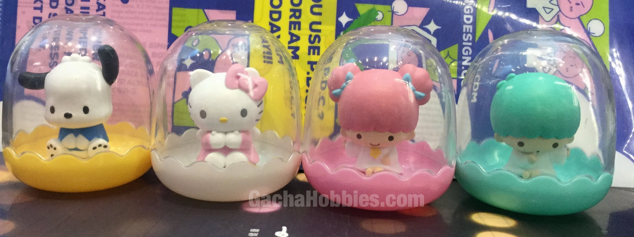 Sanrio Characters Handy Figure Vol.2 4 Pieces Set (In-stock) Collectible Decor