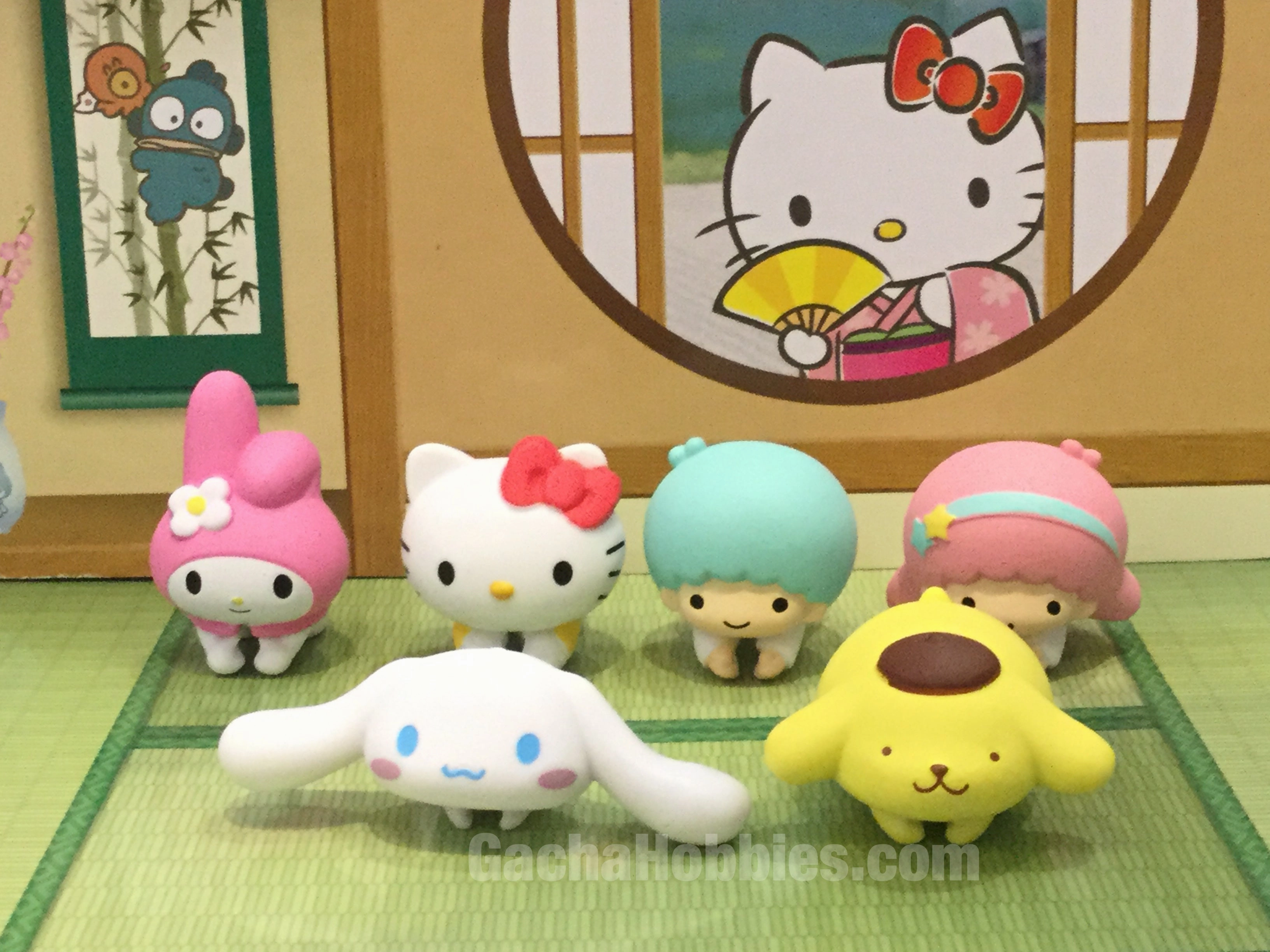 Sanrio Characters Hugcot Figure 6 Pieces (In-stock) Robot Article