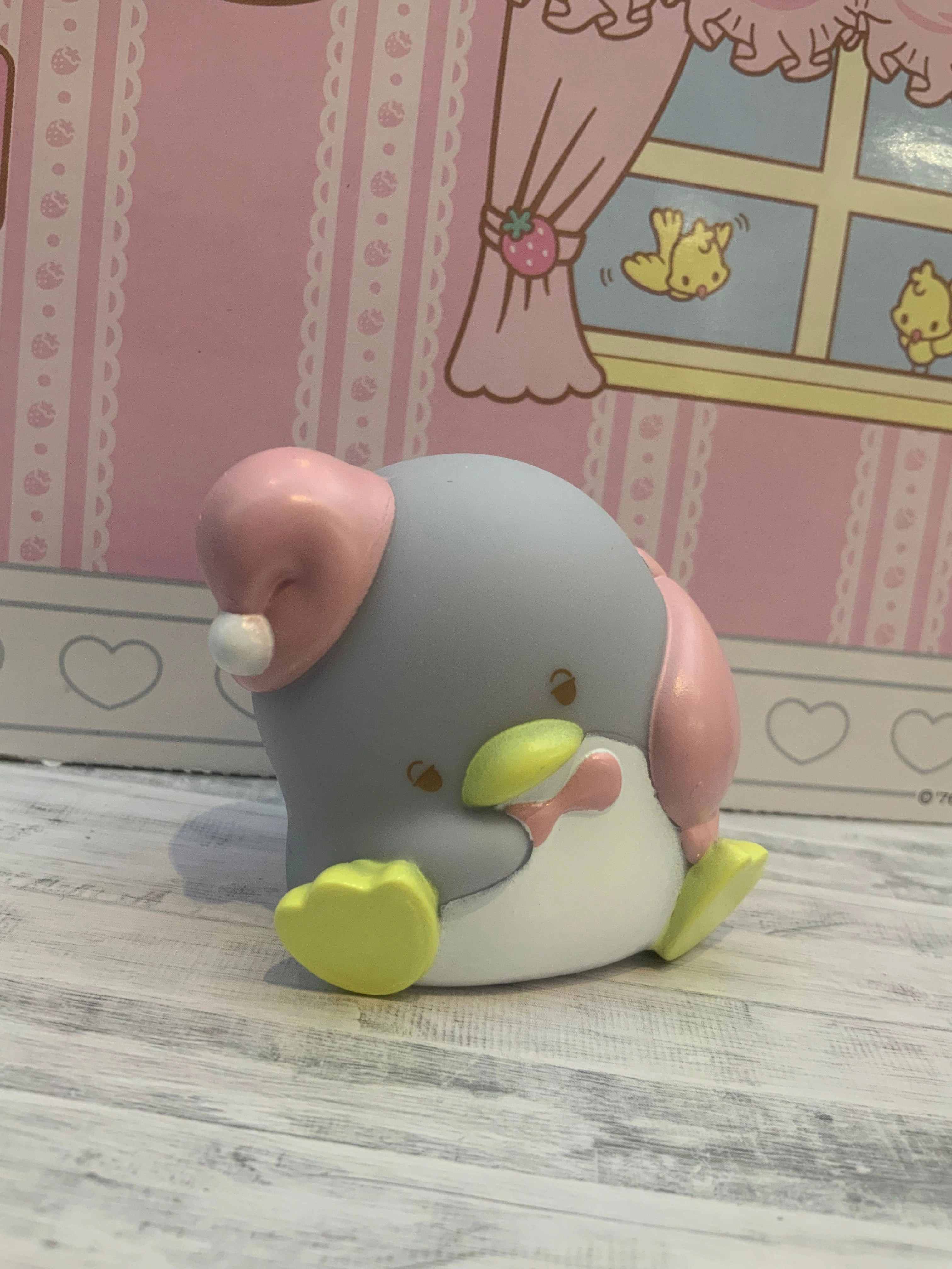 PVC Piece Character Model Sanrio Characters Team Blue Sleeping Light Up Figure 6 Pieces Set (In-stock)