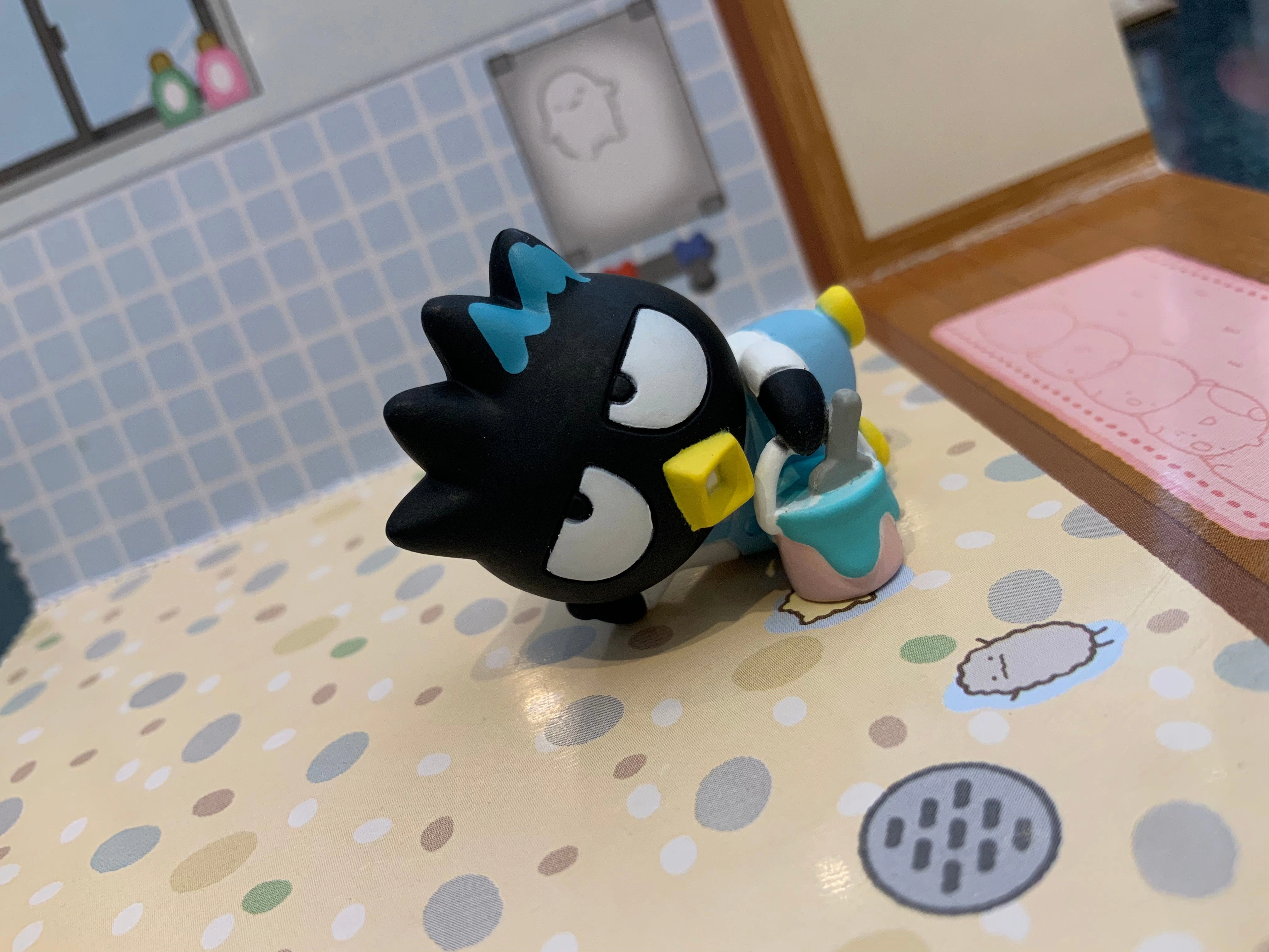 Action Hero Classic Toy Sanrio Characters Wall Painting Figure 5 Pieces Set (In-stock)