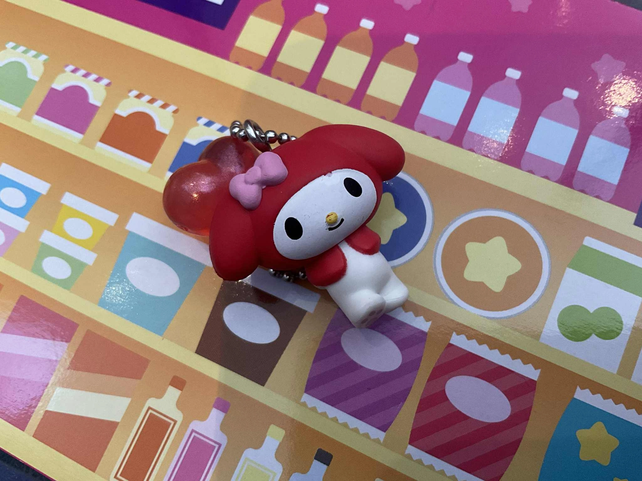 Creature Replica Independent Artist Sanrio Characters with Red Balloons Small Figure Keychain 5 Pieces Set (In-stock)