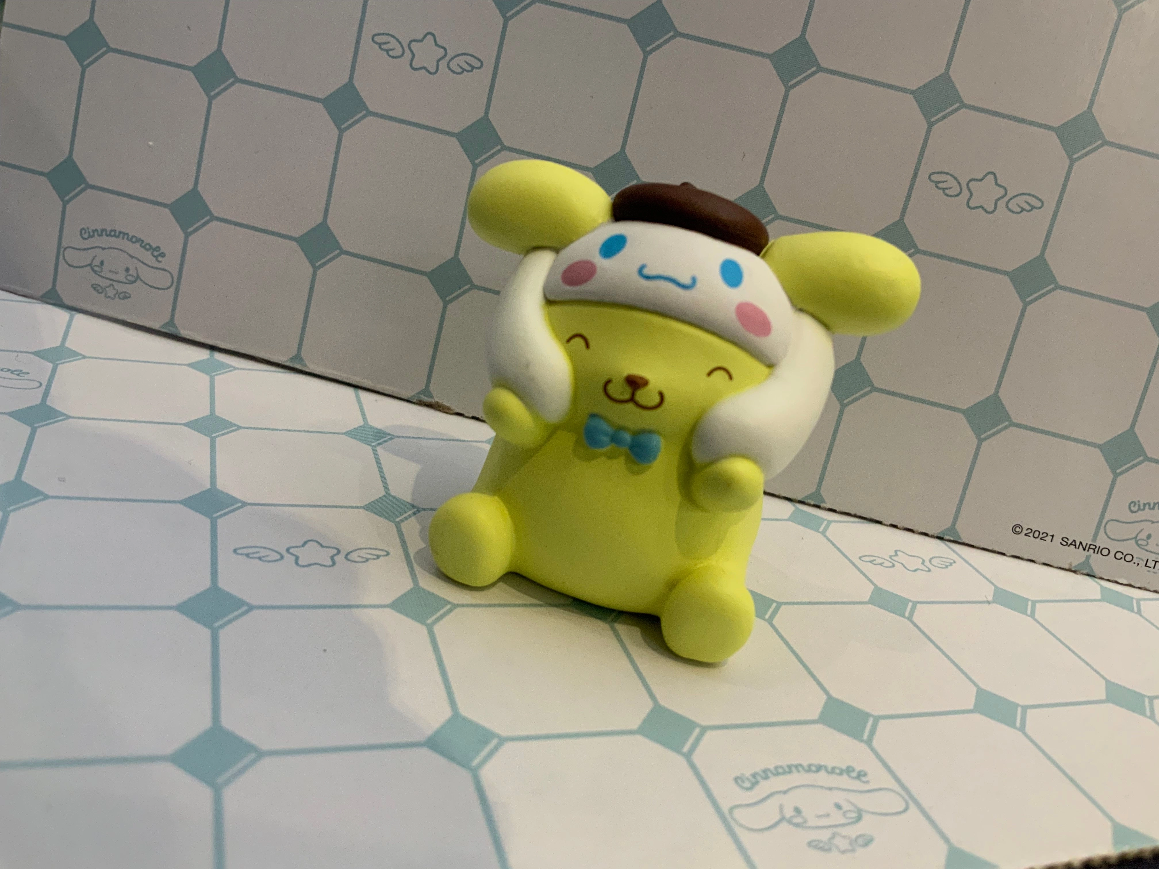 Minimalist Design Sanrio Characters x Cinnamoroll Outfit Small Figure 5 Pieces Set (In-stock)