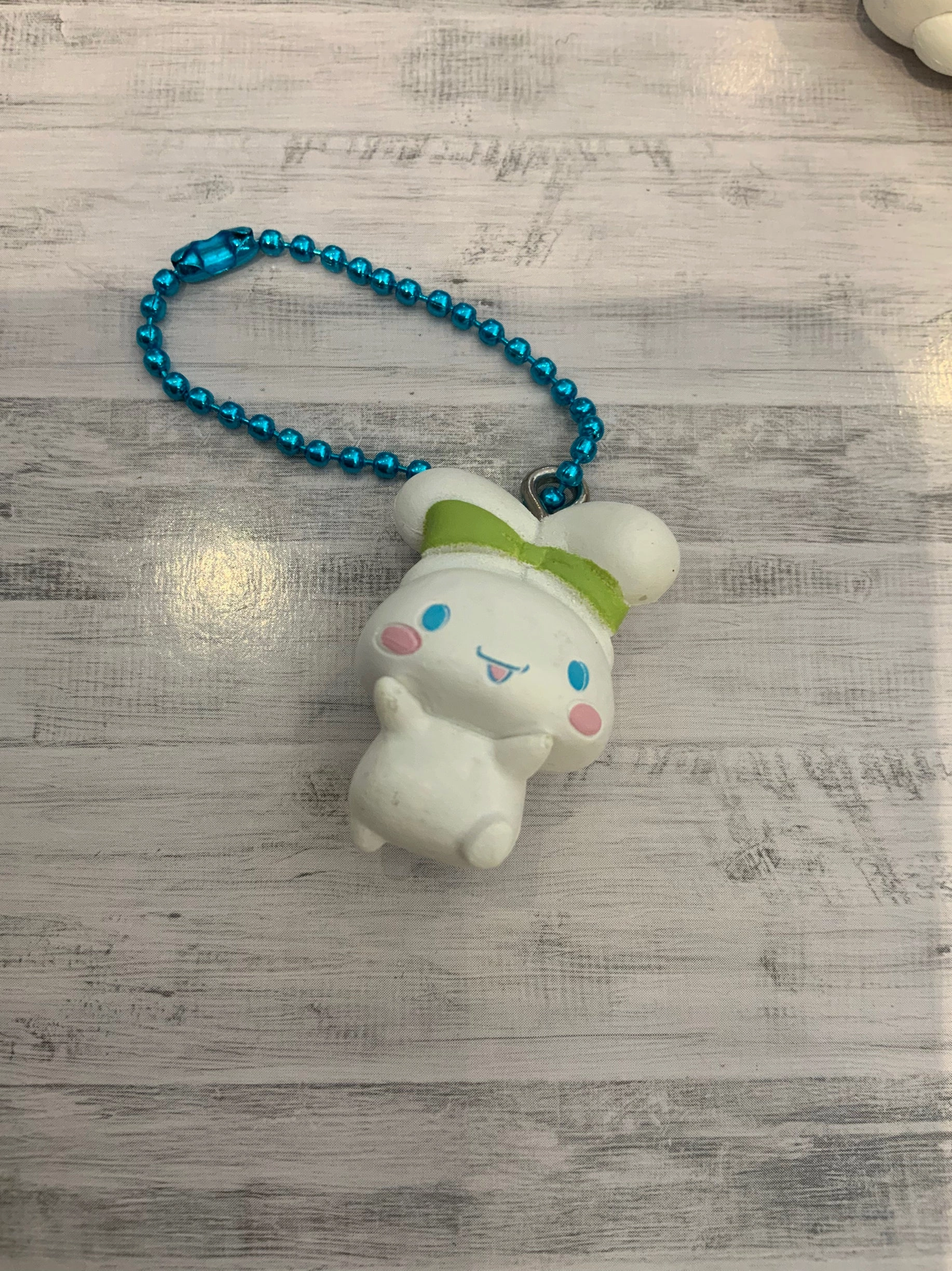Enduring Classic Spiritual Figure Sanrio Cinnamoroll Ears Figure Keychain 5 Pieces Set (In-stock)
