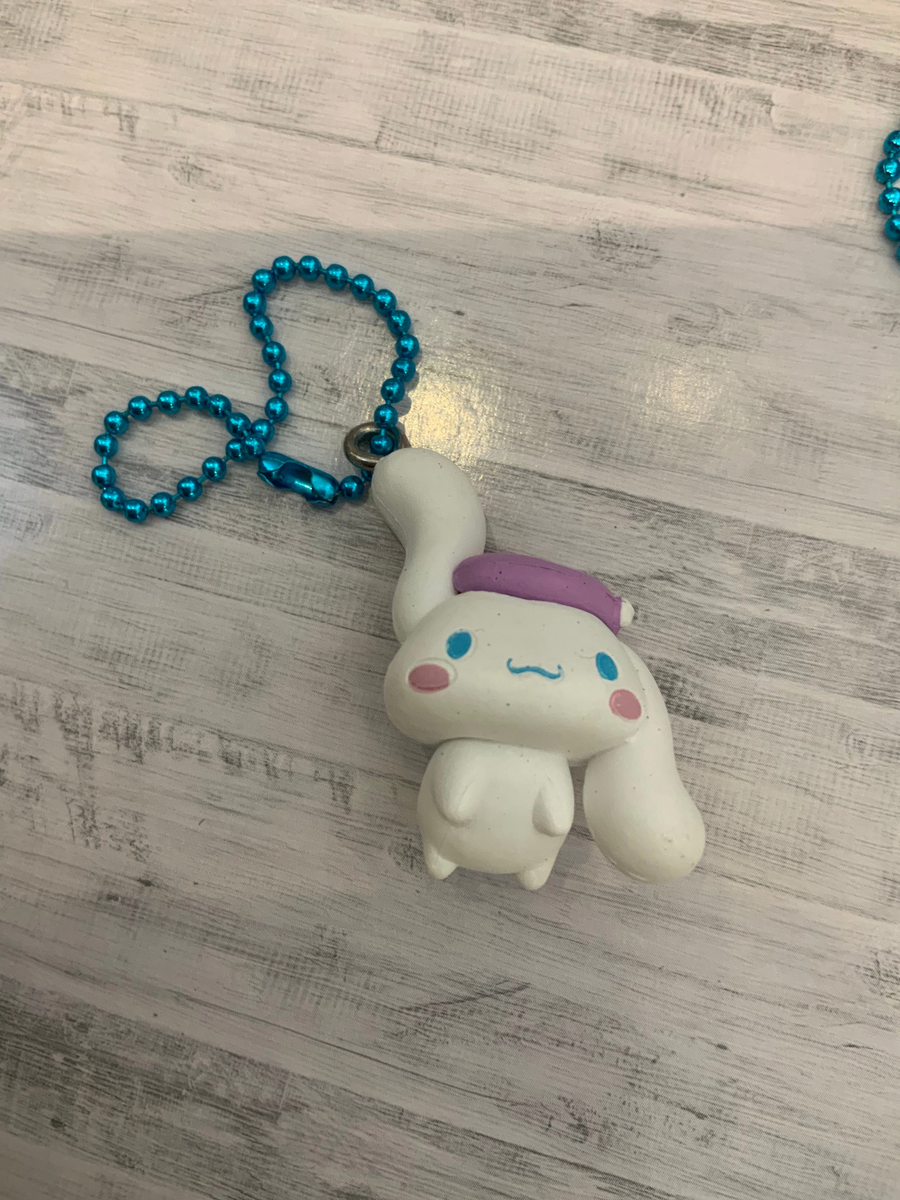 Family friendly Sanrio Cinnamoroll Ears Figure Keychain 5 Pieces Set (In-stock)