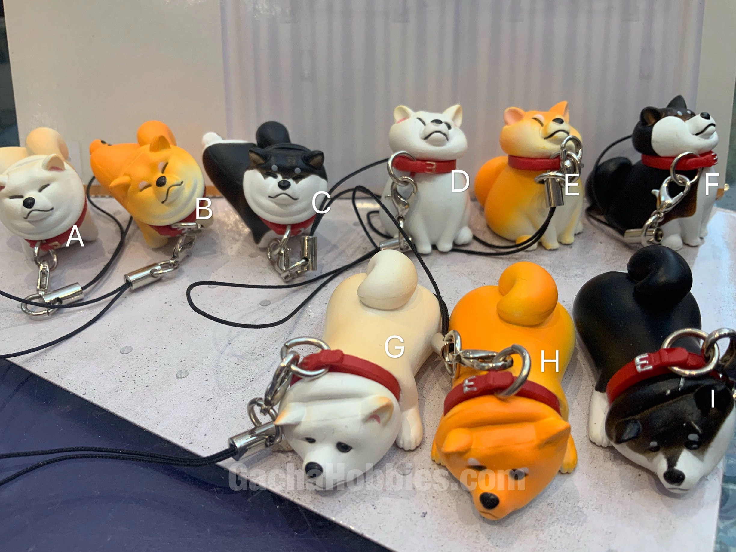 Shiba Inu Refusion Figure Keychain 9 Pieces Set (In-stock) Pride And Joy