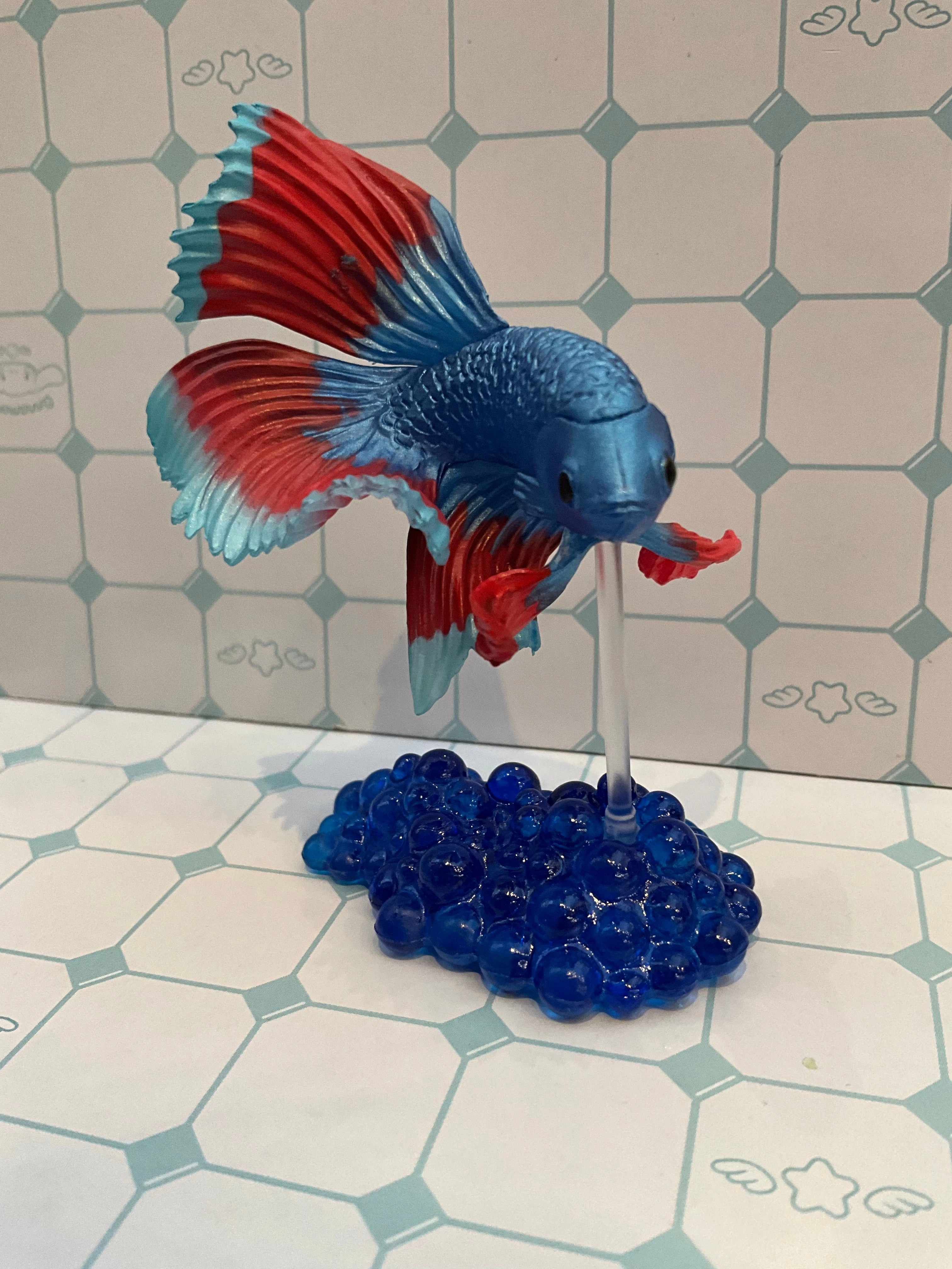 Siamese Fighting Fish Small Figure 6 Pieces Set (In-stock) Anime Creation